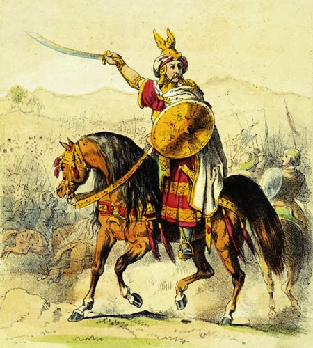 Tariq ibn al-Ziyad, a berber commander