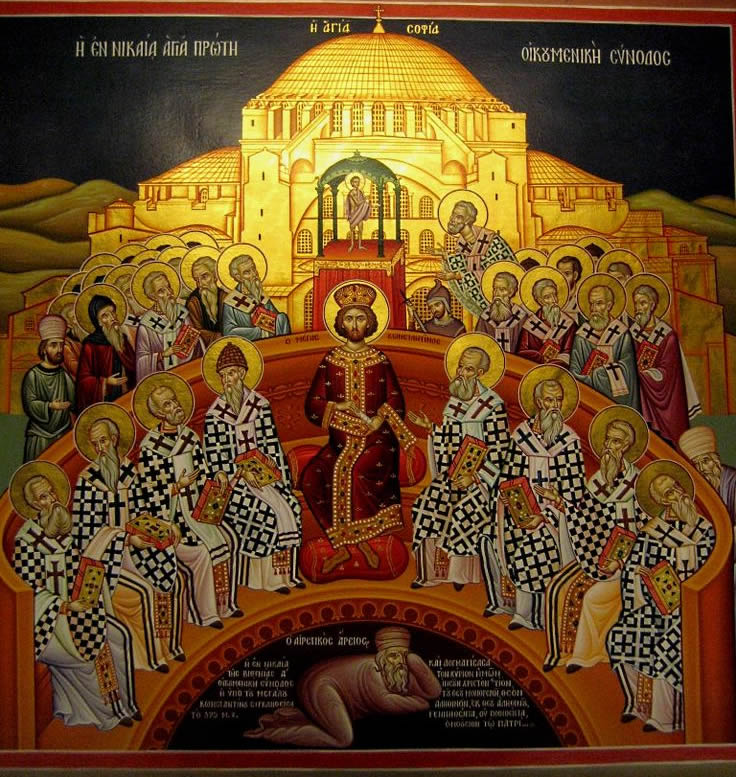 Emperor in christian council