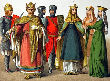 Anglo-Norman dresses