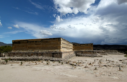 Mixtec ruin