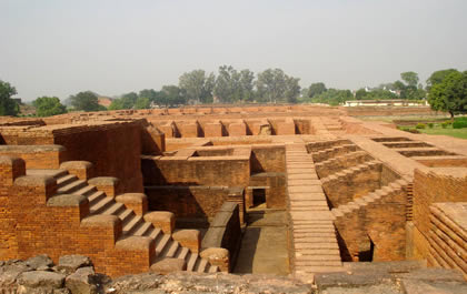 Another view of Nalanda ruins