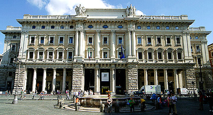Medieval Rome building, palazzo colonna