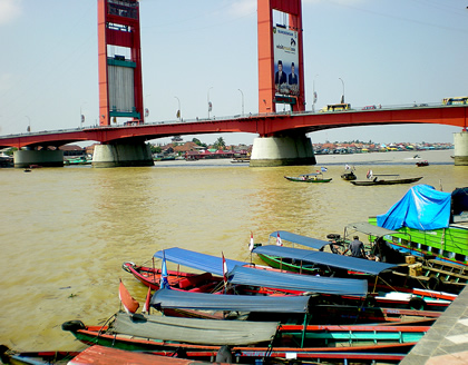 Musi River Palembang, nowdays