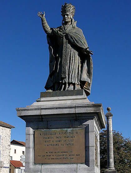 Sylvester II statue