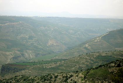 Battlefield of Yarmuk nowdays